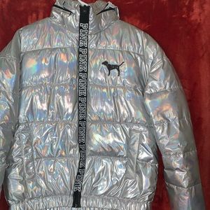 Holographic PINK jacket (rare)